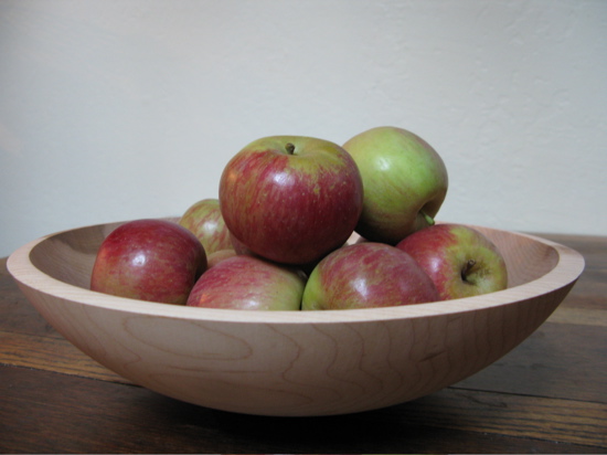 Organic Fuji apples from Watsonville
