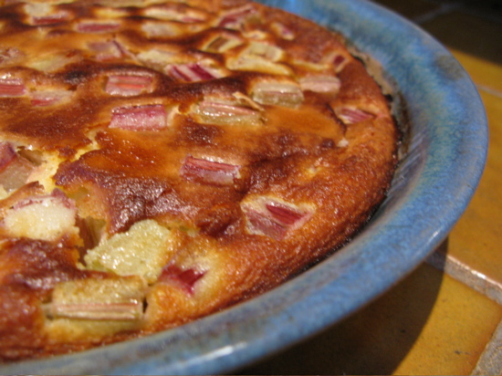 rhubarb-clafoutis