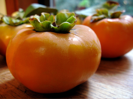 persimmons