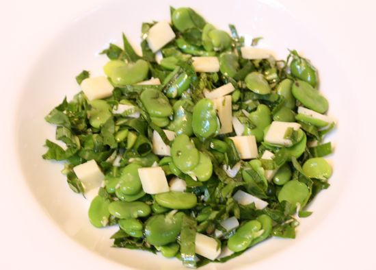 fava salad