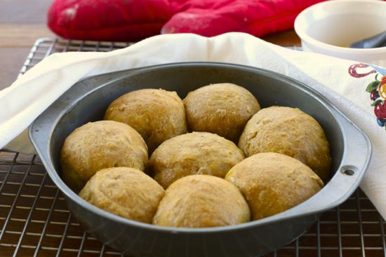 Pumpkin rolls